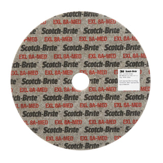 Scotch-Brite EXL Unitized Wheel, XL-UW, 8A Medium, 6 in x 1/2 in x 1/2
in