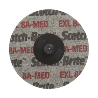 Scotch-Brite Roloc EXL Unitized Wheel, XL-UR, 8A Medium, TR, 2 in,
15/Carton