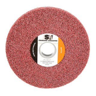 Standard Abrasives Metal Finishing Wheel 858082, 6 in x 1/2 in x 1 in
5A MED