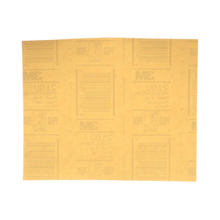 3M Gold Abrasive Sheet, 02537, P600 grade, 9 in x 11 in, 50 sheets per
pack