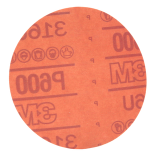 3M Hookit Red Abrasive Disc, 01292, 5 in, P600, 50 discs per carton