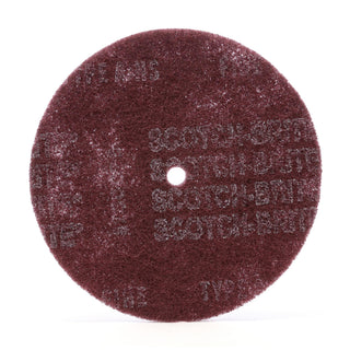 Scotch-Brite High Strength Disc, HS-DC, A/O Medium, 8 in x 3/4 in