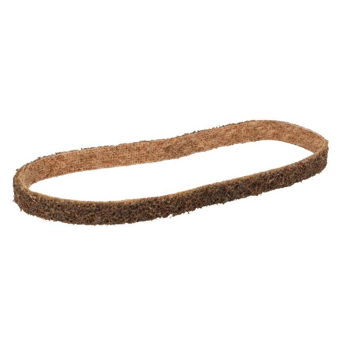 Scotch-Brite Surface Conditioning Belt, 1/4 in x 24 in, A CRS