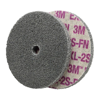 Scotch-Brite EXL Unitized Wheel, 1-1/2 in x 3/16 in x 1/8 in 3S FIN, 80
ea/Case