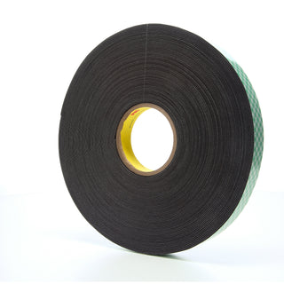 3M Double Coated Urethane Foam Tape 4056, Black, 1 in x 36 yd, 62 mil