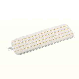 3M Easy Shine Applicator Pad, White with Yellow Stripes, 24 in