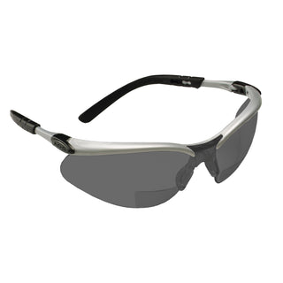 3M BX Reader Protective Eyewear 11377-00000-20, Grey Lens, Silver
Frame