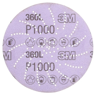 3M Xtract Film Disc 360L, 01712, P1000 3MIL, 5 in, 100/Carton