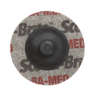 Scotch-Brite Roloc EXL Unitized Wheel, XL-US, 6A Medium, TS, 2 in