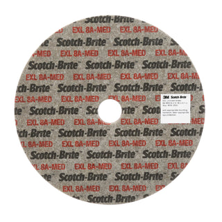 Scotch-Brite EXL Unitized Wheel, 2 in x 1/16 in x 1/8 in 8A MED, 60
ea/Case