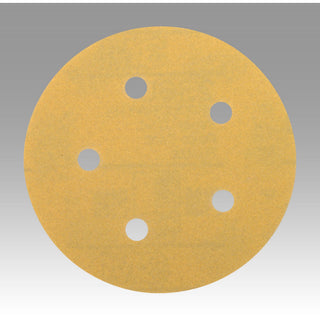 3M Hookit Gold Film Disc 255L, 01066, 5 in x NH, D/F 5 HL P100, Die
500FH