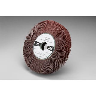 3M Flap Wheel 741A, 80 X-weight, 6 in x 1 in x 1 in