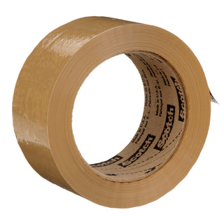 Scotch® Box Sealing Tape 371, Tan, 48 mm x 100 m