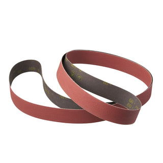 3M Cubitron II Cloth Belt 967F, 4 in x 132 in 36+ YF-weight