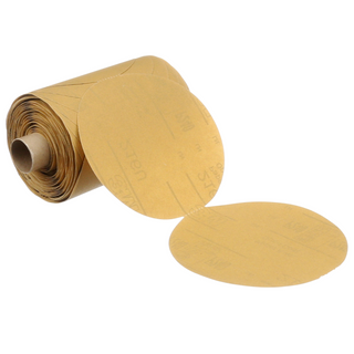 3M Stikit Gold Paper Disc Roll 216U, P400 A-weight, 5 in x NH,
Die500X