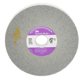 Scotch-Brite EX3 Deburring Wheel, X3-WL, 9S Fine, 12 in x 2 in x 5 in