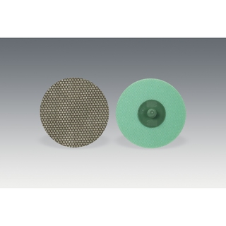 3M Roloc Flexible Diamond Disc 6234J, M250, TR, Green, 3 in, Die
R300V