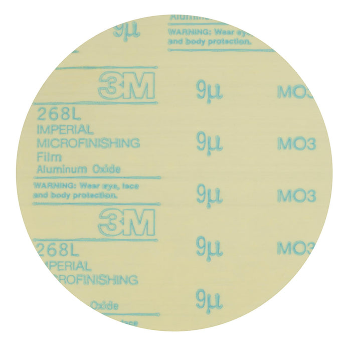 3M Microfinishing Film Roll 268L, 15 Mic 3MIL, Type D, 1.968 in x 150ft
x 3 in