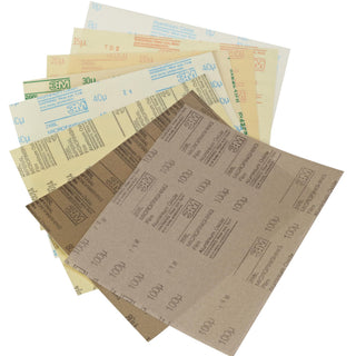 3M Microfinishing Film Sheet 268L, 30 Mic 3MIL, Type D, 8-1/2 in x 11
in
