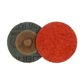 3M Cubitron II Roloc Fibre Disc 987C, 36+, TR, 2 in, Die R200P,
50/Carton