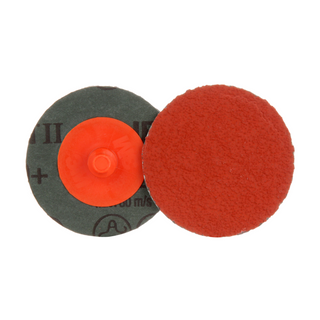 3M Cubitron II Roloc Fibre Disc 987C, 60+, TR, 2 in, Die R200P,
50/Carton