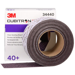 3M Cubitron II Hookit Clean Sanding Sheet Roll, 34440, 40+ grade, 70
mm x 8 m