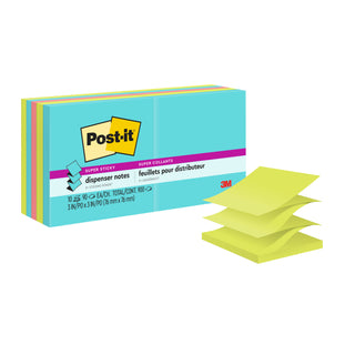 Post-it® Super Sticky Dispenser Pop-up Notes R330-10SSMIA, 3 in x 3 in