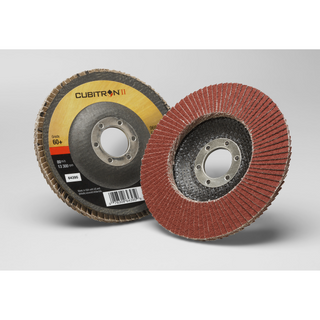 3M Cubitron II Flap Disc 969F, 60+, T29, 5 in x 7/8 in