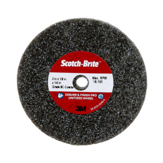 Scotch-Brite Deburr & Finish Pro Unitized Wheel, DP-UW, 8C Coarse+