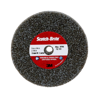 Scotch-Brite Deburr & Finish Pro Unitized Wheel, DP-UW, 8C Coarse+