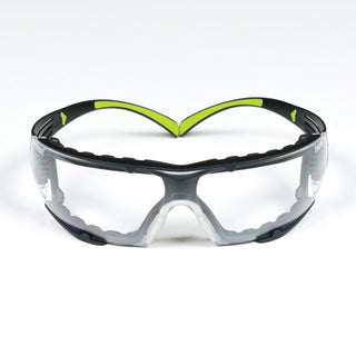 3M SecureFit Safety Glasses SF401AF-FM, Foam, Clear Anti-fog Lens