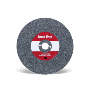 Scotch-Brite Laser Braze Finishing Wheel, 8 in x 4.5mm x 1 in