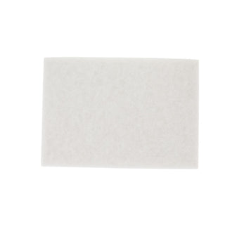 3M White Super Polish Pad 4100, 12 in x 18 in