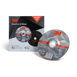 3M Silver Cut-Off Wheel, 44539, T27, 6 in x .045 in x 7/8 in, Single
Pack