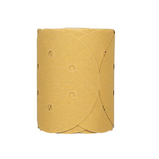 3M Stikit Gold Disc Roll Dust Free, 01643, 6 in, P80, 125 discs per
roll