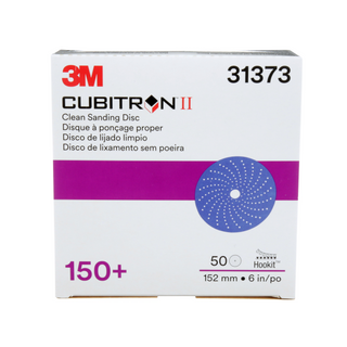 3M Cubitron II Hookit Clean Sanding Abrasive Disc 737U, 31373, 6 in,
150+