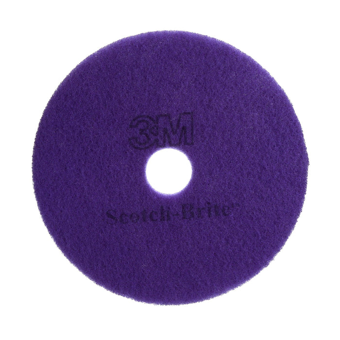 Scotch-Brite Purple Diamond Floor Pad Plus, 17 in