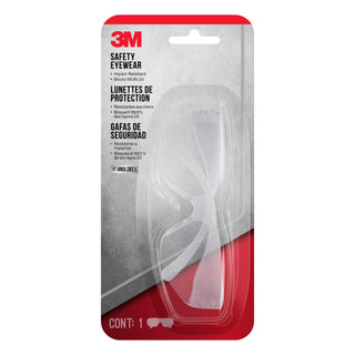 3M Safety Eyewear Anti-Scratch, 90953H1-CWMT, Clear, Clear Lens