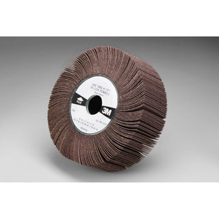 3M Flap Wheel 244E, 80 XE-weight, 8 in x 4 in x 1-1/4 in