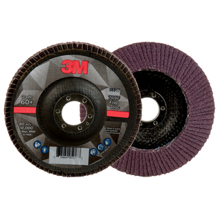 3M Flap Disc 769F, 60+, T29, 5 in x 7/8 in