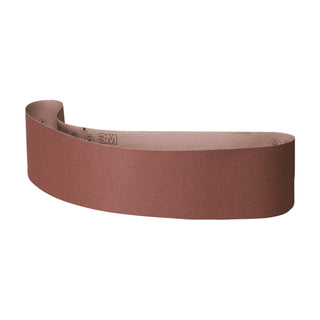 3M Cloth Belt 361F, P320 XF-weight, 4 in x 132 in, Sine-lok 45° Angle