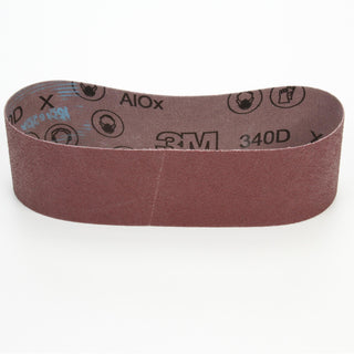 3M Cloth Belt 340D, 2 in x 132 in, P180 X-weight, Sine-Lok