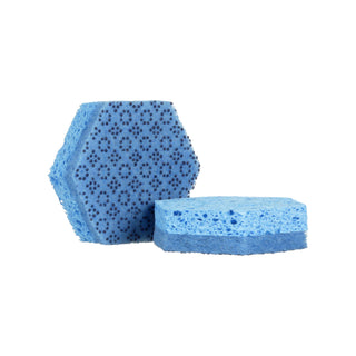 3M Scotch-Brite Low Scratch Scour Sponge 3000HEX, 4.45 in x 3.85 in