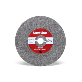 Scotch-Brite EXL PRO Unitized Wheel, EX-UW, 8A Coarse, 4 in x 3.5 mm x
5/8 in