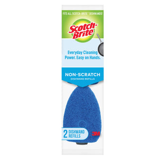 Scotch-Brite® Non-Scratch Dishwand Refill 483-7-RSC, 2 ea/pk