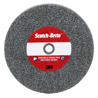 Scotch-Brite Deburr & Finish Pro Unitized Wheel, DP-UW, 8C Medium+