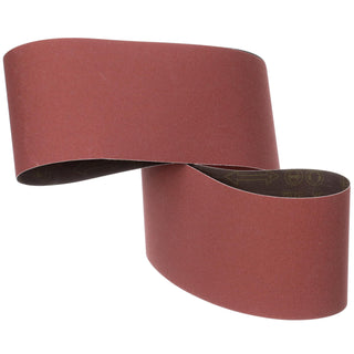 3M Cloth Belt 767F, 120+ YF-weight, 6 in x 90 in, Film-lok, Single-flex