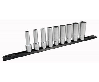 Wiha Tools 33892 19 Piece 1/2" Drive Deep Socket Set - SAE