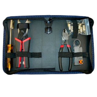 Platinum Tools 90134 SealSmart PRO Compression Coax Kit, w/Zip Case. Box.