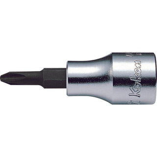 Koken 4000.60-2 1/2 Inch Sq. Dr. Bit Socket PH2 Length 60 mm